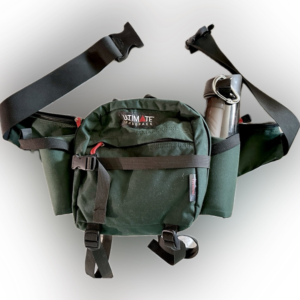Vintage Ultimate Torsopac with water bottle and Lifestraw